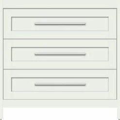 Best Pirce ✨ Strasser Woodenworks Belltown 36 x 21 x 34-1/2 in. Floor Mount Vanity with 3-Drawer in Powder Grey 🥰