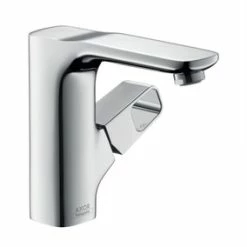 Budget ⭐ AXOR Urquiola Single Handle Monoblock Bathroom Sink Faucet in Polished Chrome 👏