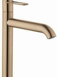 Best Sale 🤩 AXOR Uno Loop Single Handle Bathroom Sink Faucet Lever in Brushed Bronze 🧨