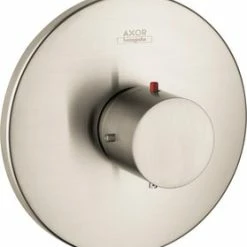 Hot Sale 👏 AXOR Starck Thermostatic Valve Trim with Single Knob Handle in Brushed Nickel 🧨