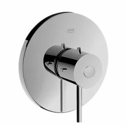 Outlet 🥰 AXOR Starck Single Handle Bathtub & Shower Faucet in Polished Chrome Trim Only 👏