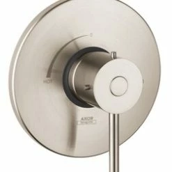 Discount ✔️ AXOR Starck Single Handle Bathtub & Shower Faucet in Brushed Nickel 😉