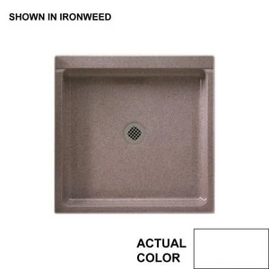 Budget ๐ Swan Corporation 36 in. Square Shower Base in White ๐