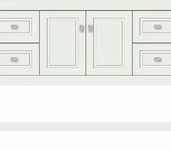 Best deal 🎁 Strasser Woodenworks Alki Spa 48 x 21 x 34-1/2 in. Floor Mount Vanity with 4-Drawer in Powder Grey 😉