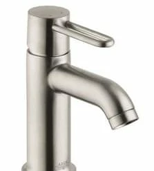Outlet 👍 AXOR Uno Single Handle Bathroom Sink Faucet in Brushed Nickel 🤩