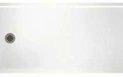 Deals 🎉 Swan Corporation 30 x 60 in. Universal Design Left-Hand Drain Shower Base in White 😀