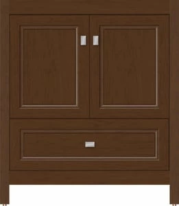 Outlet โ๏ธ Strasser Woodenworks Alki Essence 30 x 21 x 34-1/2 in. Floor Mount Vanity with 4-Drawer in Pecan Cherry ๐