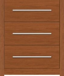 Best Pirce 😉 Strasser Woodenworks Belltown 24 x 21 x 34-1/2 in. Floor Mount Vanity with 3-Drawer in Cinnamon Cherry 🔔