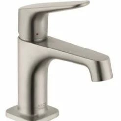Cheapest ✨ AXOR Citterio M Single Handle Bathroom Sink Faucet in Brushed Nickel 🎁