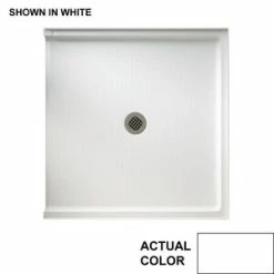 Buy 😍 Swan Corporation 37 in. Rectangle Shower Base in White ✔️
