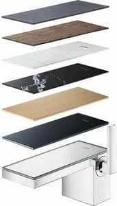 Buy ๐ฅ AXOR MyEdition AXOR MyEdition AXOR MyEdition Wall-Mounted Single-Handle Faucet Trim, 1.2 GPM in Chrome / Mirror Glass ๐ฅฐ - Image 2