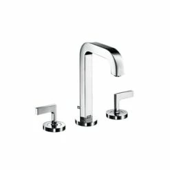 Buy 🛒 AXOR Citterio Two Handle Widespread Bathroom Sink Faucet in Polished Chrome 🌟