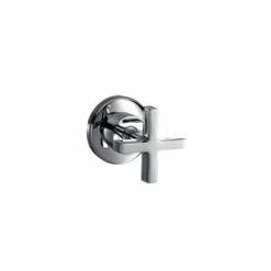 Budget 🎉 AXOR Citterio Volume Control Trim with Single Cross Handle in Polished Chrome ⭐
