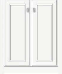 Wholesale 💯 Strasser Woodenworks Alki View 24 x 21 x 34-1/2 in. Floor Mount Vanity with 1-Drawer in Satin White ⭐