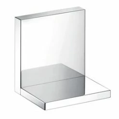 Budget 🎁 AXOR ShowerSolutions 4-18/25 in. Rectangular Shower Shelf in Polished Chrome ⌛