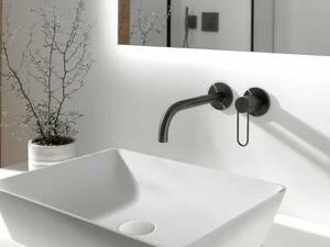 Deals โจ AXOR Uno Loop Single Handle Bathroom Sink Faucet Lever in Brushed Bronze ๐ - Image 2