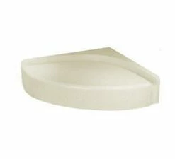 Wholesale ✔️ Swan Corporation Corner Shower Seat in Bone 💯