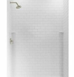 Buy 😀 Swan Corporation 72-1/2 x 36 x 36 in. Swanstone Shower Wall Kit in White 🎁