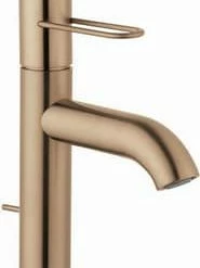 Discount โค๏ธ AXOR Uno Loop Single Handle Bathroom Sink Faucet Lever in Brushed Bronze ๐ฅ