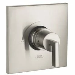 Budget 💯 AXOR Citterio Single Handle Bathtub & Shower Faucet in Brushed Nickel (Trim Only) ❤️