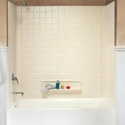 Hot Sale 😉 Swan Corporation Tub and Shower in Bone 💯