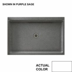Coupon 🌟 Swan Corporation 34 x 48 in. Single Threshold Shower Base in White 👍