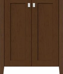 Outlet 🛒 Strasser Woodenworks Newhalem 24 x 21-1/2 x 34-1/2 in. Floor Mount Vanity with 1-Drawer in Pecan Cherry 🎉