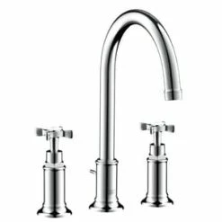 Best Sale 🔔 AXOR Montreux Widespread Bathroom Sink Faucet in Polished Chrome 🥰