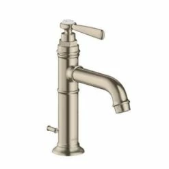 Best deal 💯 AXOR Montreux Deck Mount Bathroom Sink Faucet with Single Lever Handle in Brushed Nickel 🛒