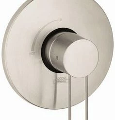 Deals 🔥 AXOR Uno Loop Single Handle Wall Mount Bathroom Sink Faucet Lever in Brushed Nickel ✔️