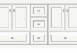 Best Sale 👍 Strasser Woodenworks Alki Essence 60 x 21 x 34-1/2 in. Floor Mount Vanity with 4-Drawer in Satin White 😉