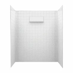 Best Sale 🥰 Swan Corporation Shower Wall Kit in White ⭐