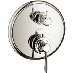 Best Pirce 🛒 AXOR Montreux Two Handle Bathtub & Shower Faucet in Polished Nickel (Trim Only) ✨