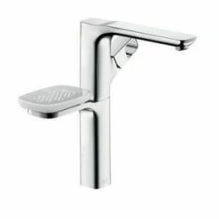 New 🔔 AXOR Urquiola Glass Soap Dish in Polished Chrome 👏