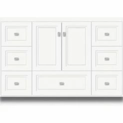 Wholesale ✔️ Strasser Woodenworks Montlake 48 x 21 x 34-1/2 in. Floor Mount Vanity with 3-Drawer in Satin White 👍