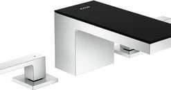 Best reviews of 😀 AXOR MyEdition AXOR MyEdition AXOR MyEdition Widespread Faucet, 1.2 GPM in Chrome / Black Glass 🧨