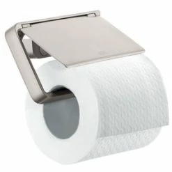 Discount 🎉 AXOR Universal Wall Mount Toilet Tissue Holder in Brushed Nickel 🔥