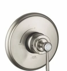 Hot Sale 🥰 AXOR Montreux Single Handle Bathtub & Shower Faucet in Brushed Nickel (Trim Only) 👏