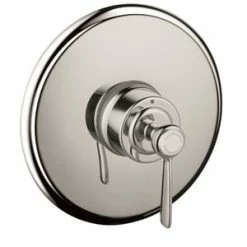 New 👍 AXOR Montreux Single Handle Bathtub & Shower Faucet in Polished Nickel (Trim Only) 💯