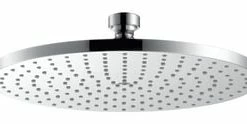 Budget 🧨 AXOR Starck Single Function RainAir Showerhead in Polished Chrome 🔔