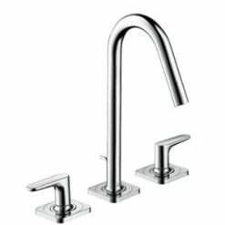 Promo 🧨 AXOR Citterio M Widespread Bathroom Sink Faucet in Polished Chrome 😀