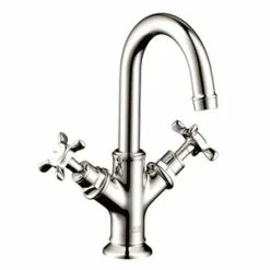 Flash Sale ✔️ AXOR Montreux Two Handle Bathroom Sink Faucet in Polished Nickel 🛒